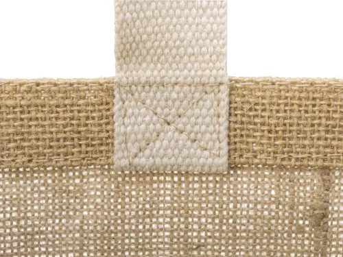 Сумка Jute джутовая с широким дном, натуральный фото 10 Сумка Jute джутовая с широким дном, натуральный фото 10