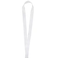 Лента для медали с пряжкой Ribbon, белая