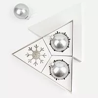 Набор Finery Trio, серебристый