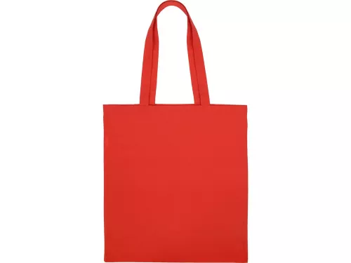 Сумка для шопинга Carryme 140 хлопковая, 140 г/м2, красный фото 3