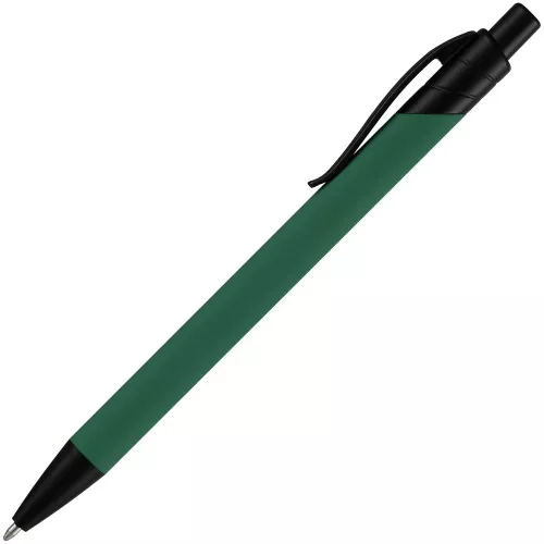 Ручка шариковая Undertone Black Soft Touch, зеленая фото 2