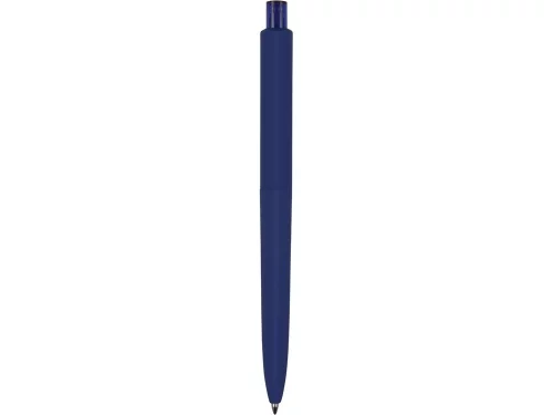 Ручка шариковая Prodir DS8 PRR софт-тач, синий фото 3