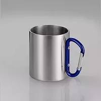 Кружка из стали с ручкой-карабином «Elbrus»