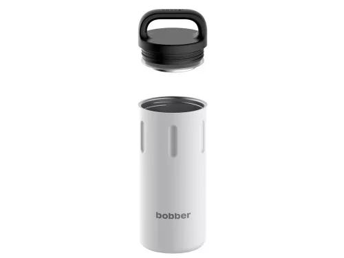 Вакуумный термос с керамическим покрытием бытовой, тм bobber, 590 мл. Артикул Bottle-590 Iced Water (белый) фото 8 Вакуумный термос с керамическим покрытием бытовой, тм bobber, 590 мл. Артикул Bottle-590 Iced Water (белый) фото 8