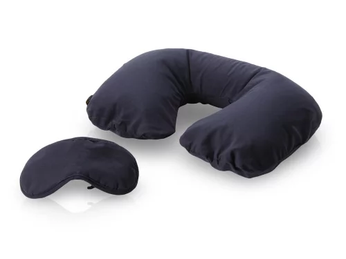 Набор дорожный Travel Blue Sleep Set, синий фото 5