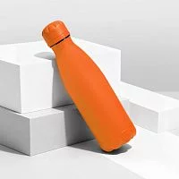 Вакуумная термобутылка Vacuum bottle C1, soft touch, 500 мл, оранжевый
