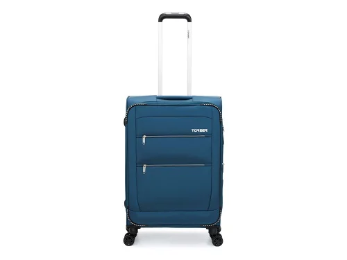 Чемодан TORBER ВИВИ, синий, полиэстер, 44 х 25 х 67 см, 63 л фото 11 Чемодан TORBER ВИВИ, синий, полиэстер, 44 х 25 х 67 см, 63 л фото 11
