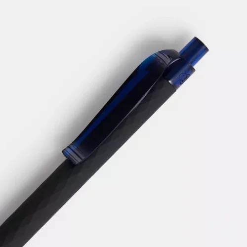 Ручка шариковая Prodir QS01 PRT-T Soft Touch, черная с синим фото 5 Ручка шариковая Prodir QS01 PRT-T Soft Touch, черная с синим фото 5