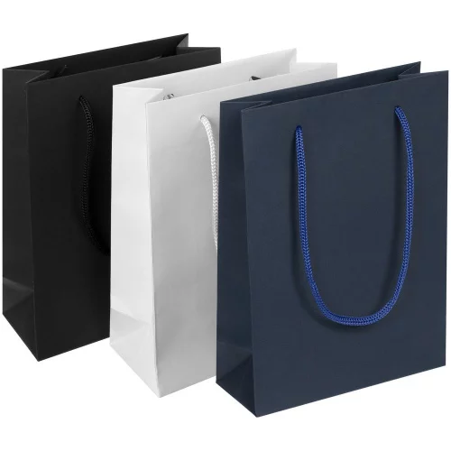Пакет бумажный Vid S, белый фото 3