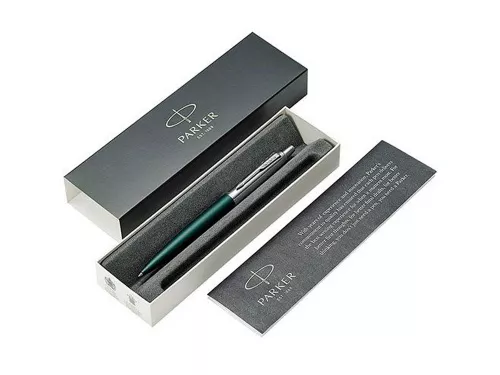 Шариковая ручка Parker Jotter XL, Green CT, стержень: M фото 2