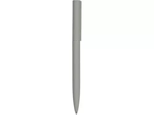 Шариковая металлическая ручка Minimalist софт-тач, серый фото 2