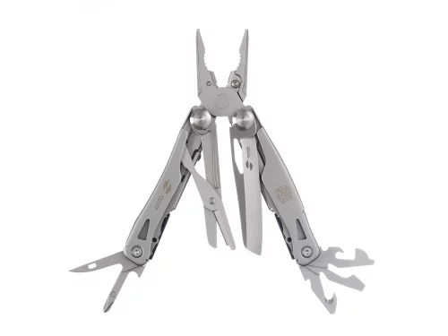 Мультитул Stinger, 106 мм, 15 функций, сталь, серебристый, в комплекте нейлоновый чехол фото 6