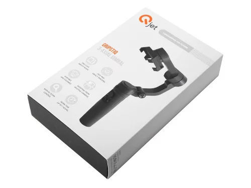 Стабилизатор трехосевой GripstiQ для смартфонов на Android, темно-серый фото 12