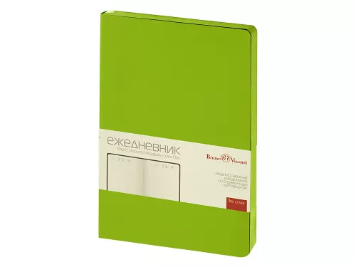 Ежедневник недатированный А5 Megapolis Color Flex New, салатовый