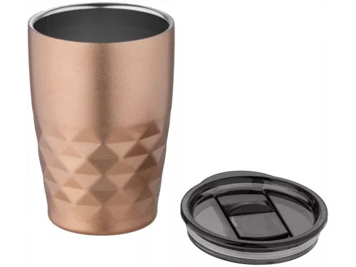 Кружка Geo с вакуумной изоляцией, медный/черный фото 2