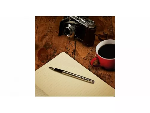 Перьевая ручка Parker Jotter Stainless Steel CT, Mblue фото 7