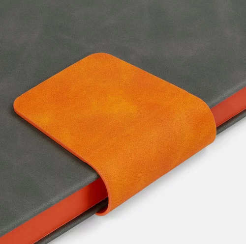 Ежедневник Grande Strap на заказ, датированный, серый фото 6