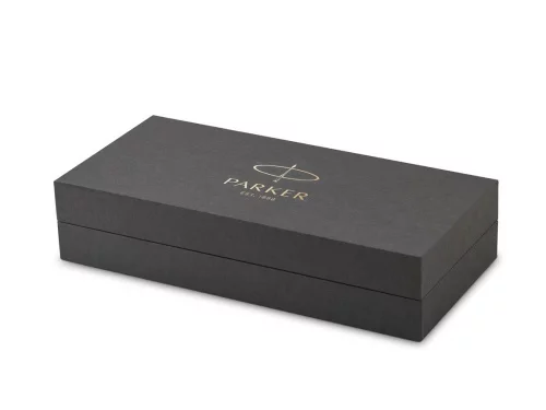 Шариковая ручка Parker Sonnet Essentials Violet SB Steel CT, цвет чернил black, перо: M, в подарочной упаковке. фото 7