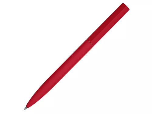 Шариковая металлическая ручка Minimalist софт-тач, красный