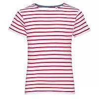 Футболка детская MILES KIDS белая с красным