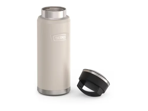 Термос из нерж. стали тм THERMOS IS-212 SN 1.2L, бежевый фото 4