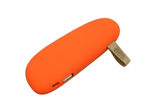 PB_Small_stone Универсальное зарядное устройство power bank в форме камня. 2600MAH. Оранжевый PB_Small_stone Универсальное зарядное устройство power bank в форме камня. 2600MAH. Оранжевый