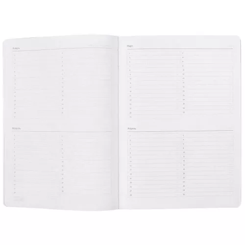 Ежедневник Urban, недатированный, серый фото 8