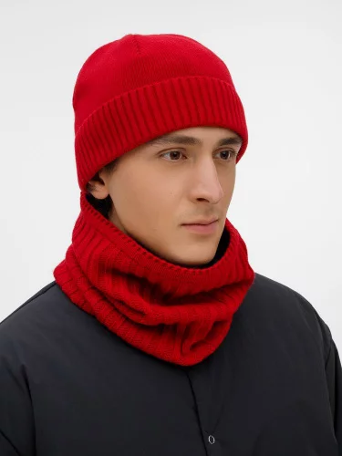 Снуд ComFleece, красный фото 7