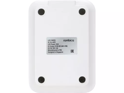 Настольная лампа Rombica LED FAROS, белый (квадратное основание) (Р) фото 12 Настольная лампа Rombica LED FAROS, белый (квадратное основание) (Р) фото 12