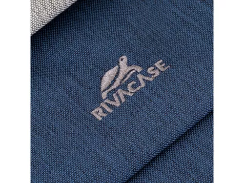 RIVACASE 7567 grey/dark blue рюкзак для ноутбука 17.3 / 6 фото 14