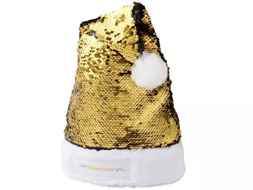 Рождественская шапка Sequins, черный фото 4