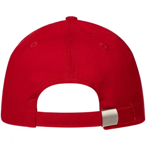Бейсболка Spiker, красная с белым фото 4