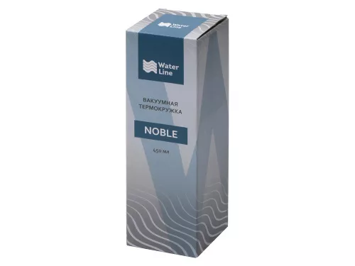 Вакуумная термокружка Noble с крышкой 360,Waterline, черный фото 7 Вакуумная термокружка Noble с крышкой 360,Waterline, черный фото 7