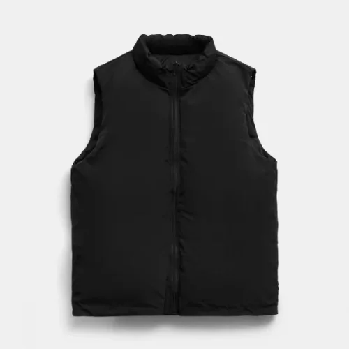Жилет двусторонний V2, черный фото 18