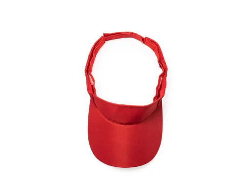Козырек WIZER из мягкой микрофибры, красный фото 3