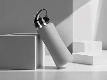 Бутылка для воды Bottle C1, сталь, soft touch, 600 мл, серый