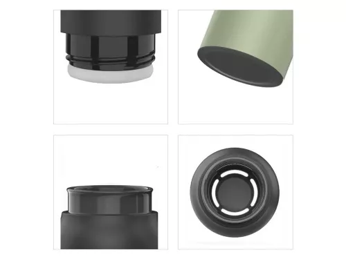 Термос из нерж. стали тм THERMOcafe TCSB-600SY (GR) 0,6L фото 2 Термос из нерж. стали тм THERMOcafe TCSB-600SY (GR) 0,6L фото 2