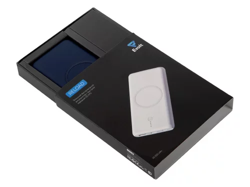 Внешний беспроводной аккумулятор c QC/PD Reload, 10000 mAh, темно-синий (Р) фото 8 Внешний беспроводной аккумулятор c QC/PD Reload, 10000 mAh, темно-синий (Р) фото 8
