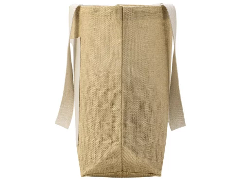 Сумка Jute джутовая с широким дном, натуральный фото 6 Сумка Jute джутовая с широким дном, натуральный фото 6