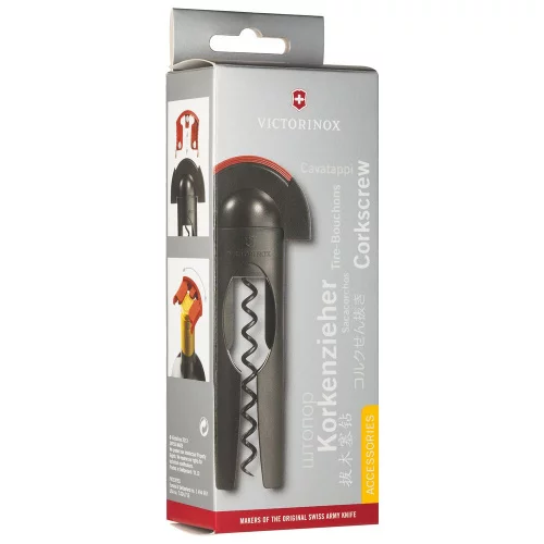 Штопор Victorinox Utensils, черный фото 4