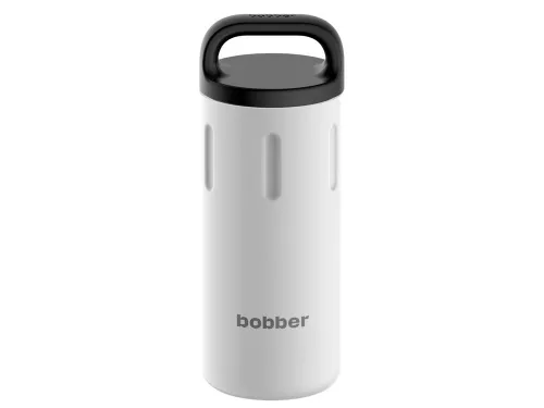 Вакуумный термос с керамическим покрытием бытовой, тм bobber, 590 мл. Артикул Bottle-590 Iced Water (белый) Вакуумный термос с керамическим покрытием бытовой, тм bobber, 590 мл. Артикул Bottle-590 Iced Water (белый)