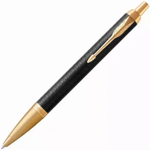 Ручка шариковая Parker IM Premium Black/Gold GT фото 4