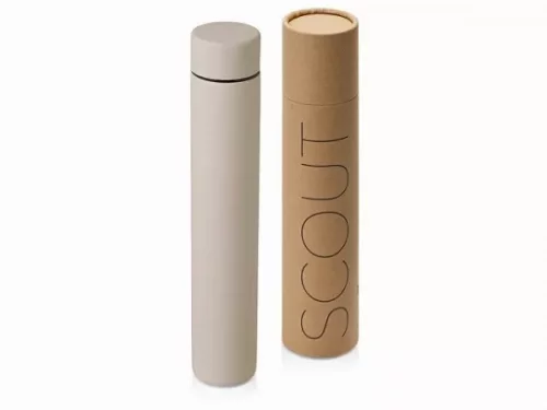 Вакуумный термос «Scout», soft-touch, 235 мл, тубус фото 2