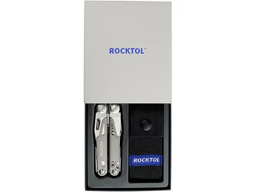 Мультитул Rocktol 19 в 1 с титановыми ручками, нейлоновый чехол, подарочная коробка фото 10