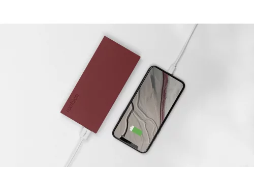 Внешний аккумулятор Rombica NEO ARIA Claret, 10000 мАч, Soft-touch, PD, QCharge, Type-C, бордовый (Р) фото 8