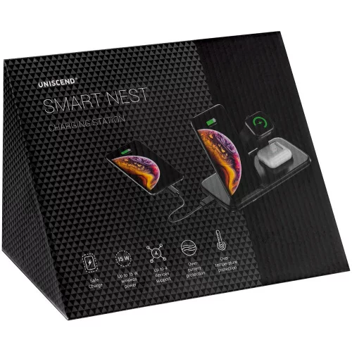 Зарядная станция Smart Nest, черная фото 7 Зарядная станция Smart Nest, черная фото 7