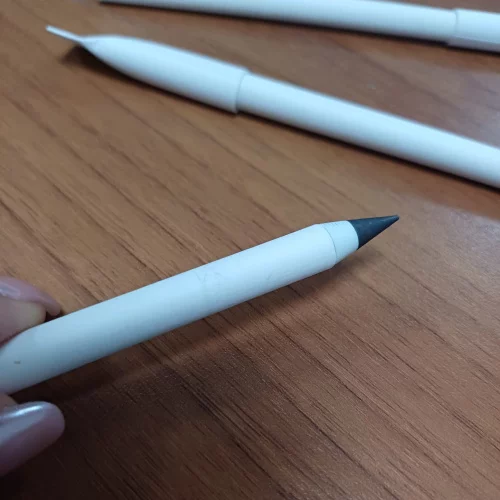 Вечный карандаш из переработанной бумаги Recycled pencil, белый (Р) фото 9