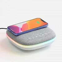 Bluetooth-колонка с беспроводной зарядкой и подсветкой Terrafonic