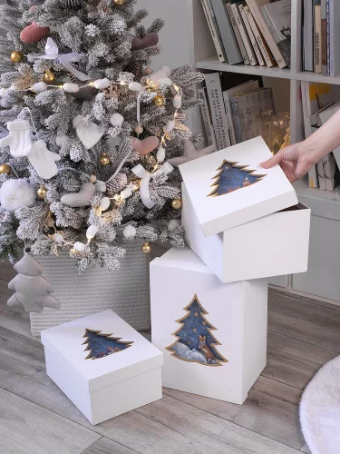Коробка Christmas Tree, L фото 4