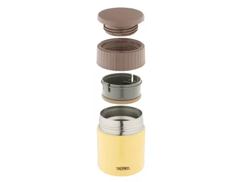Термос из нерж. стали для еды тм THERMOS JBQ-400-BNN 0.4L, желтый фото 4 Термос из нерж. стали для еды тм THERMOS JBQ-400-BNN 0.4L, желтый фото 4